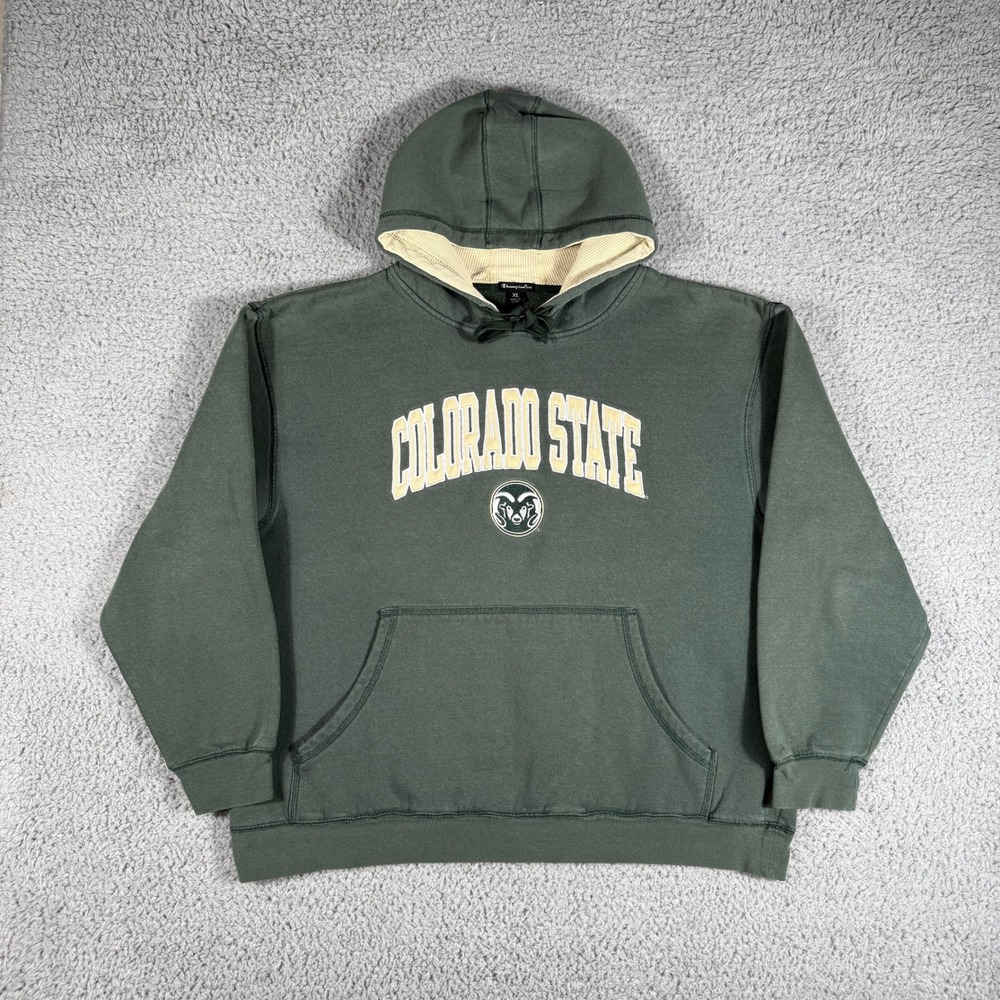 Champion Colorado State University Hoodie Size XL Pullover Sweatshirt - Picture 1 of 8